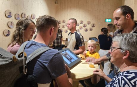 Gewerbeausstellung GAZ in Hüswil, Gespräche