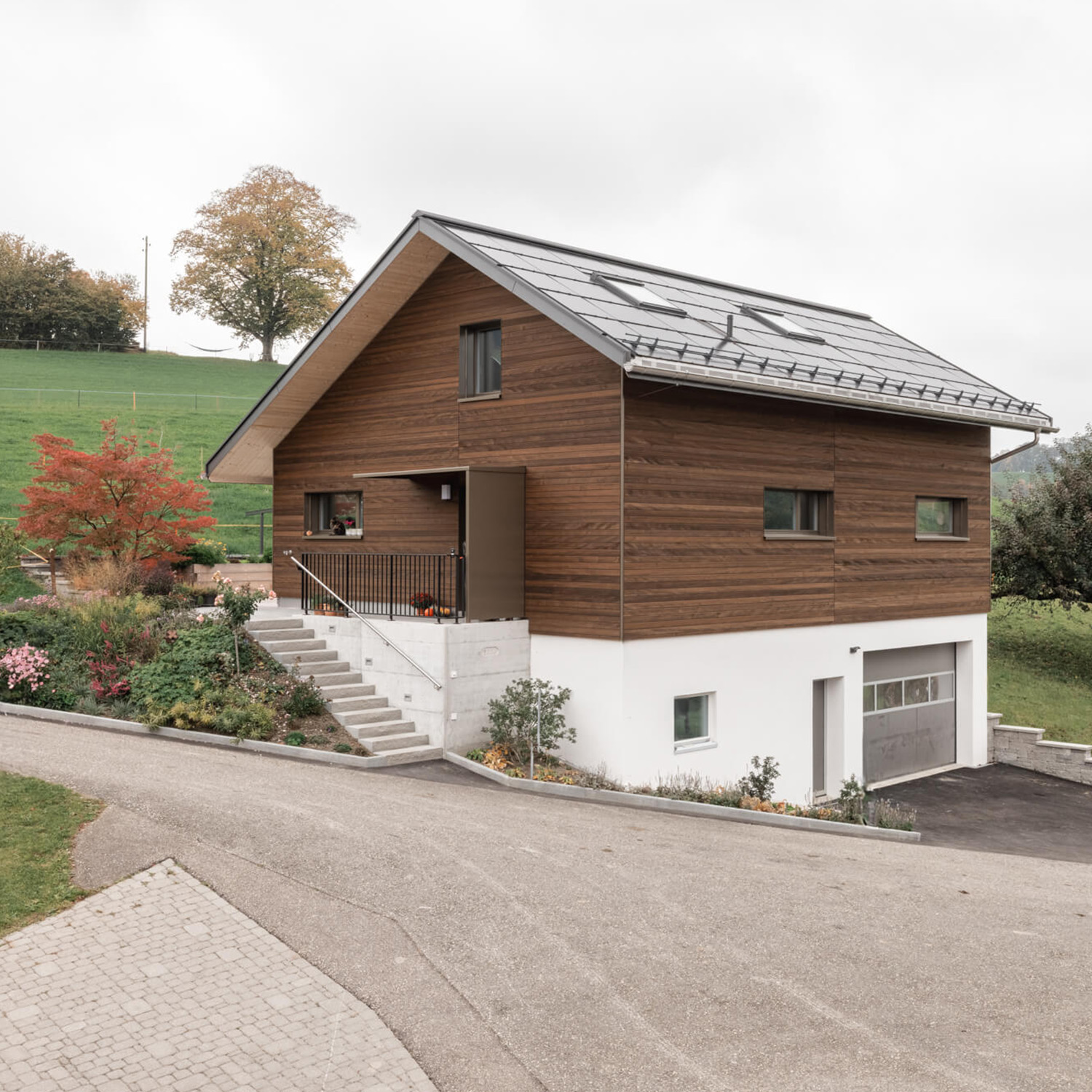 Neubau Stöckli aus Holz in Eriswil, durch dubach plant