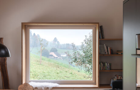 Neubau Stöckli aus Holz in Eriswil, durch dubach plant