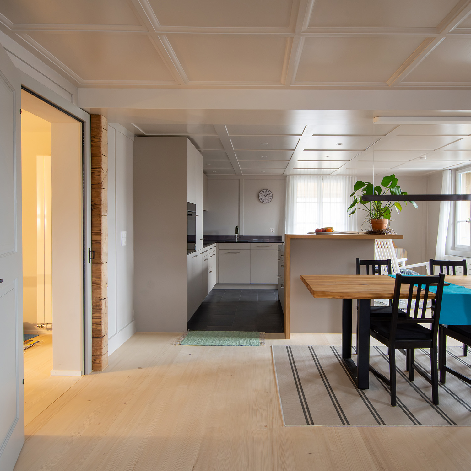 Umbau schützenswertes Wohnhaus aus Holz in Willisau, durch dubach plant