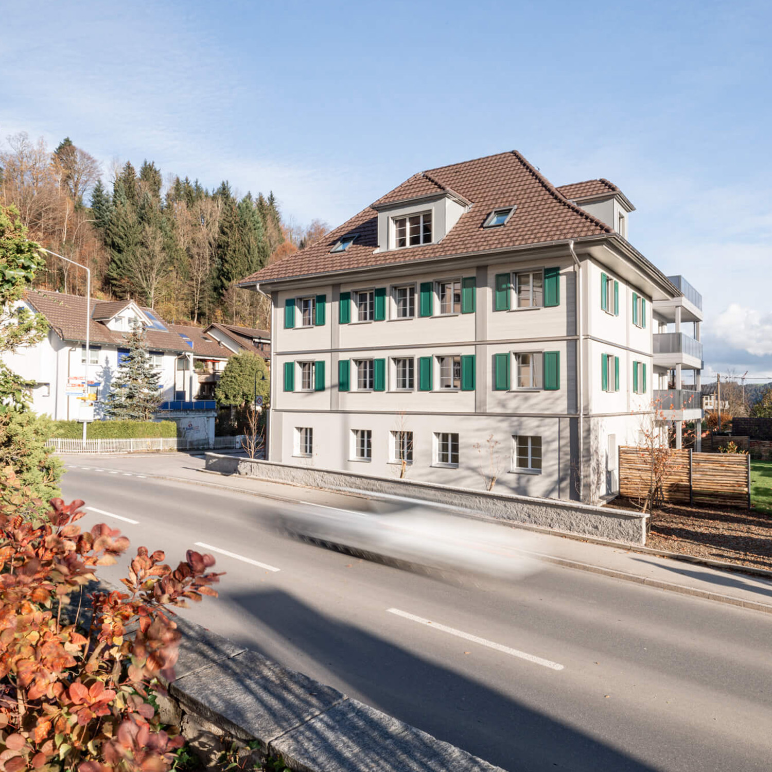 Umbau Mehrfamilienhaus in Zell durch dubach plant